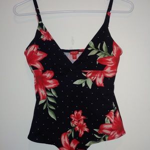 floral guess bodysuit